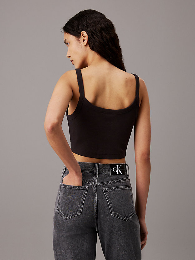 Ribbed Cotton Bralette Top