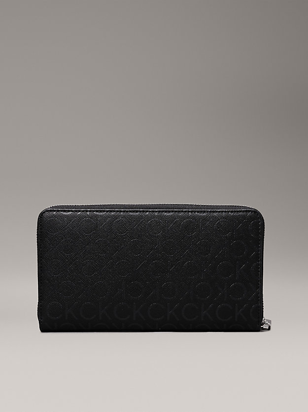 Large Logo Zip Around Wallet
