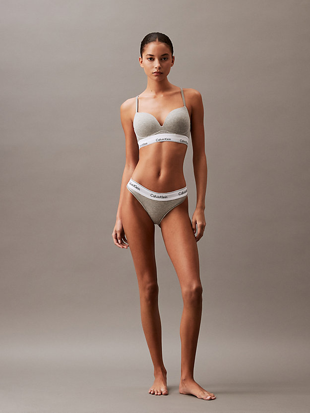 Push Up Plunge Bra - Modern Cotton
