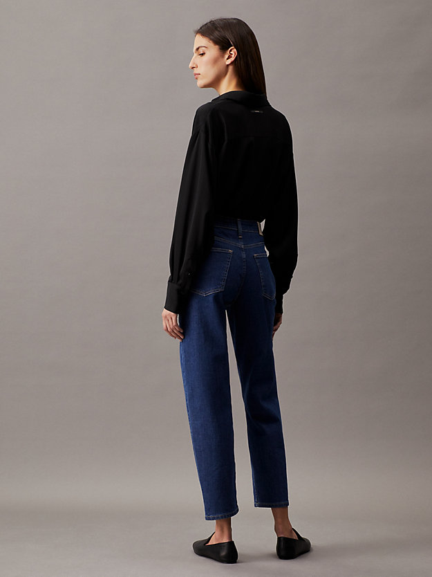High Rise Tapered Jeans
