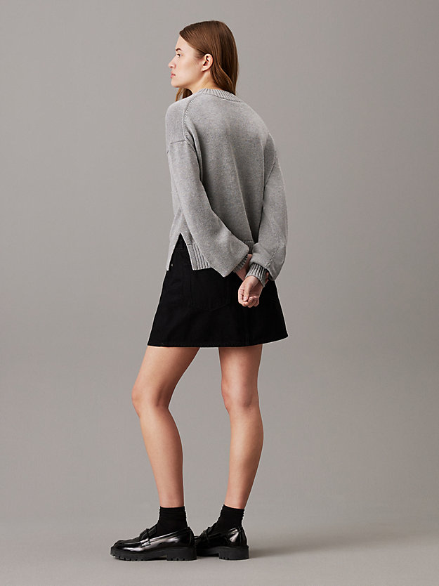 Cotton Wool Monogram Jumper