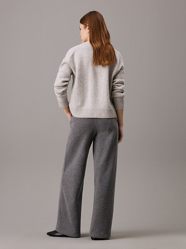 Wool Jersey Trousers
