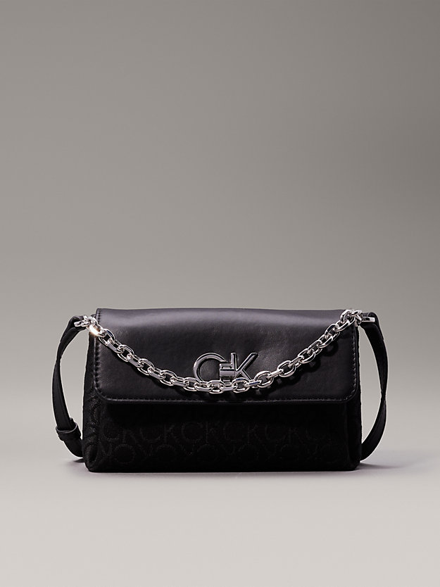 Small Logo Jacquard Crossbody Bag