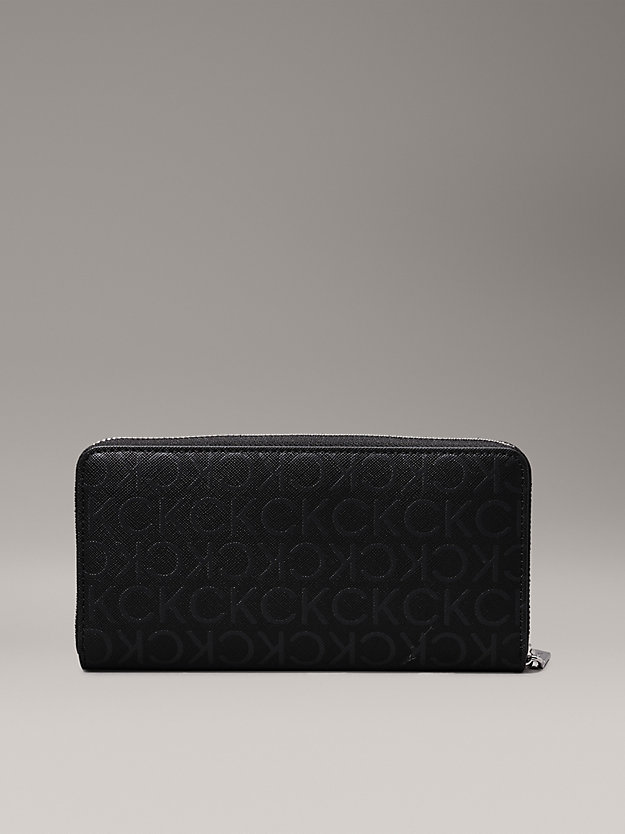 Large Logo Zip Around Wallet