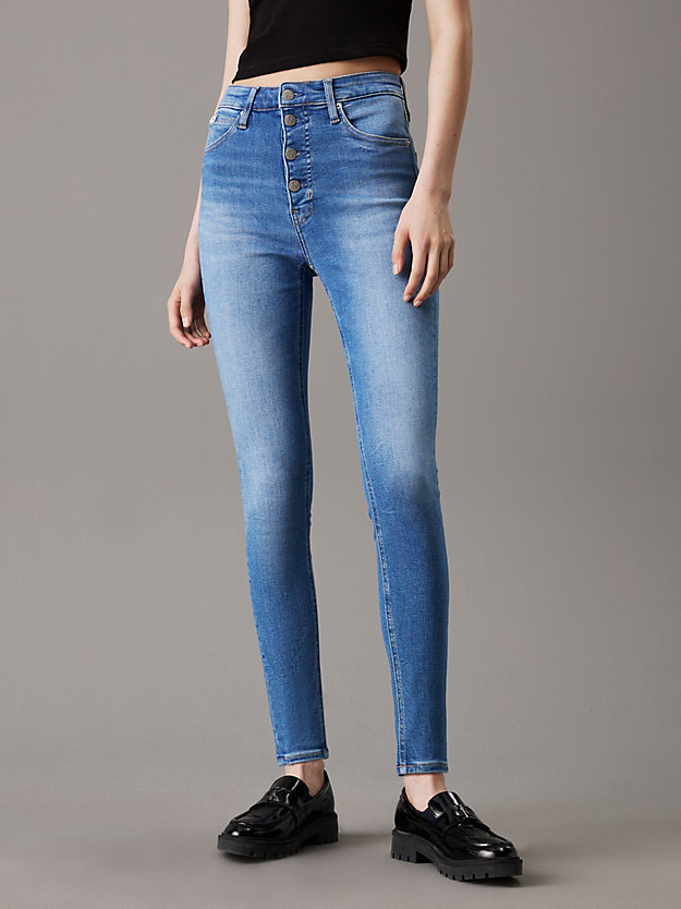 High Rise Super Skinny Ankle Jeans