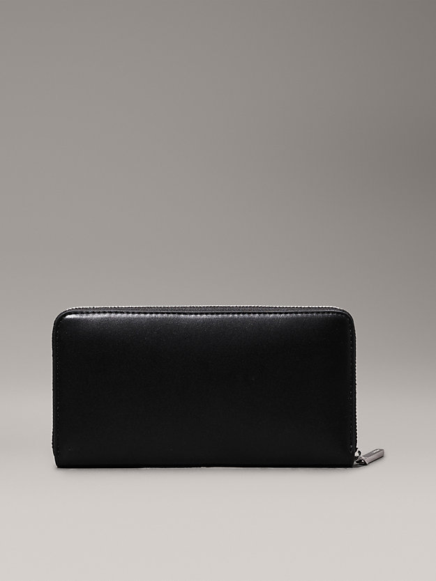 Large RFID Zip Around Wallet