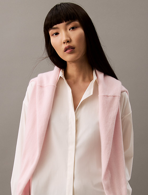 Poplin Relaxed Button-Down Shirt
