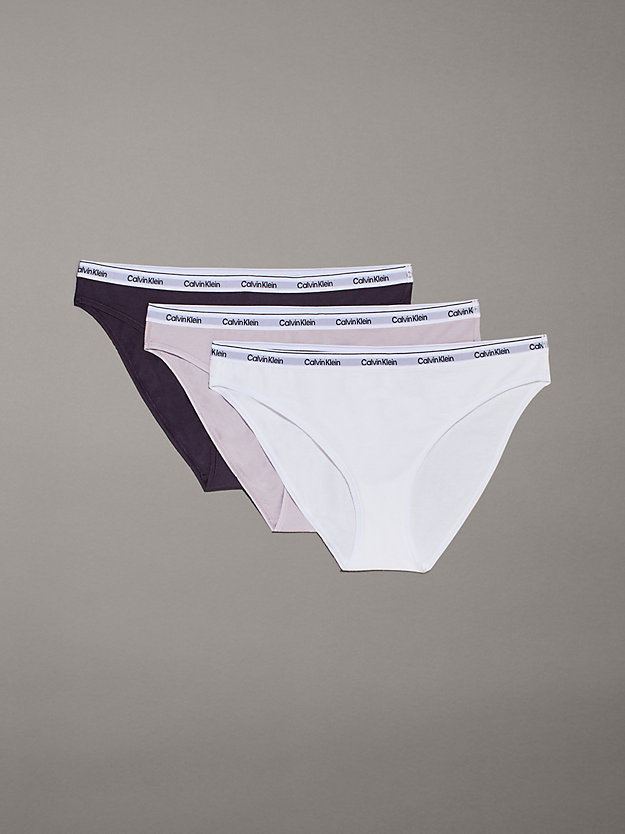 3 Pack Low Rise Bikini Briefs
