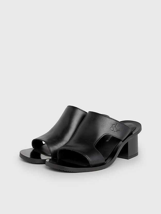 Leather Heeled Sandals