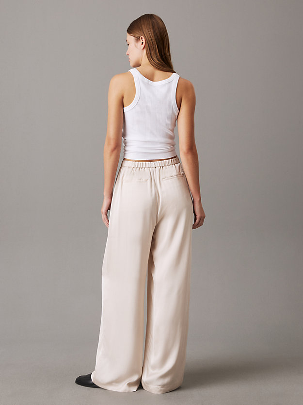 Satin Relaxed Trousers