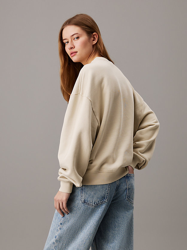 Relaxed Cotton Fleece Sweatshirt