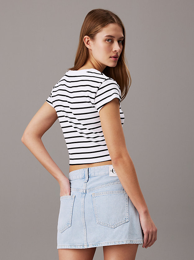 Slim Ribbed Cotton T-shirt