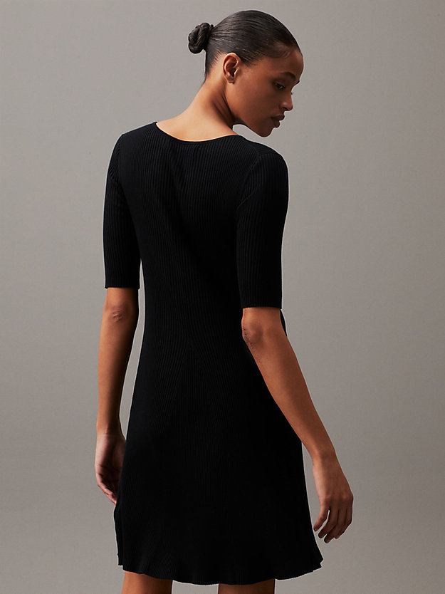 Soft Ribbed Lyocell Dress