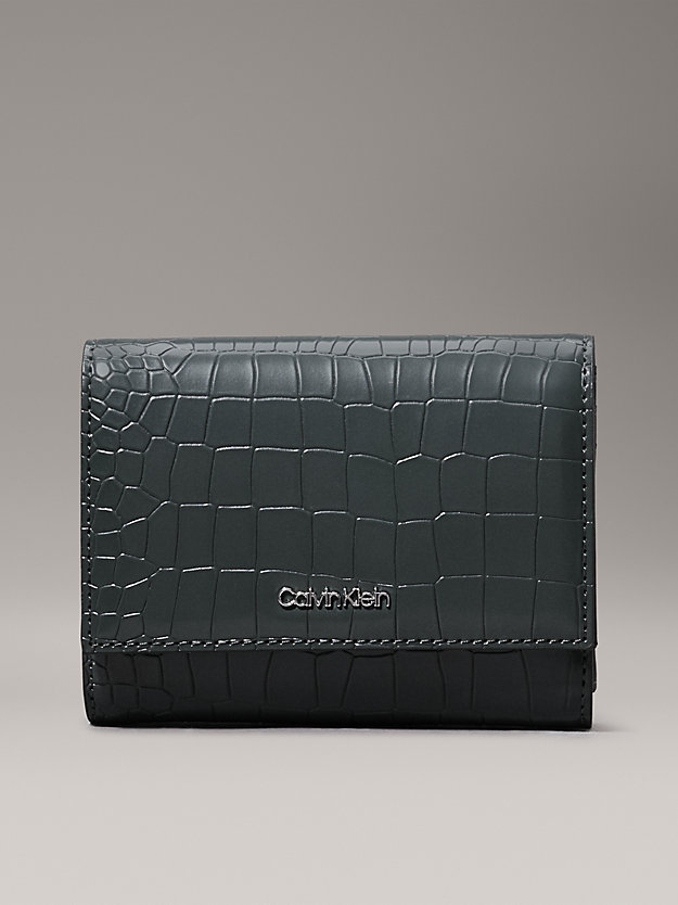 Crocodile Trifold Wallet