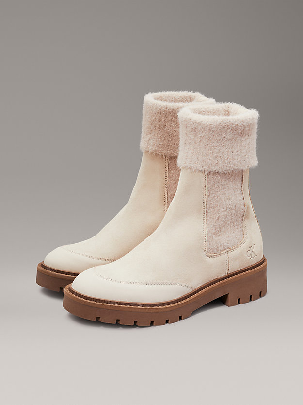 Suede Winter Chelsea Boots