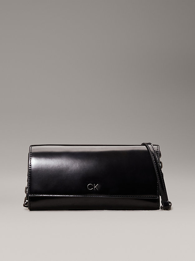 Shiny Crossbody Wallet Bag