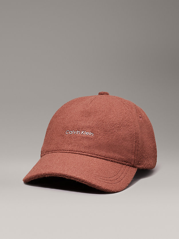 Wool Blend Felt Cap