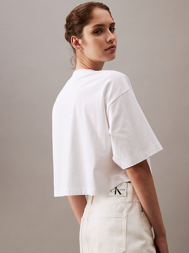 Unisex Boxy Logo T-shirt - Pride