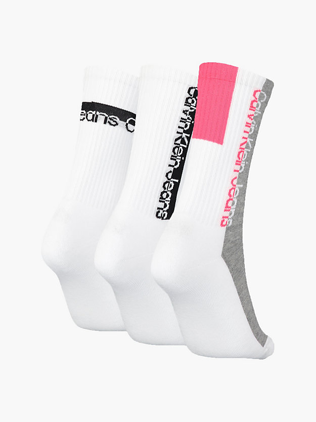 3 Pack Logo Crew Socks