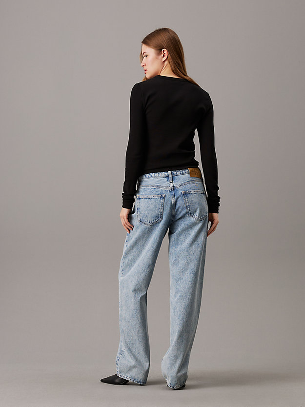 Slim Ribbed Long Sleeve Top