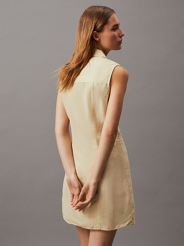 Linen Cotton Sleeveless Dress