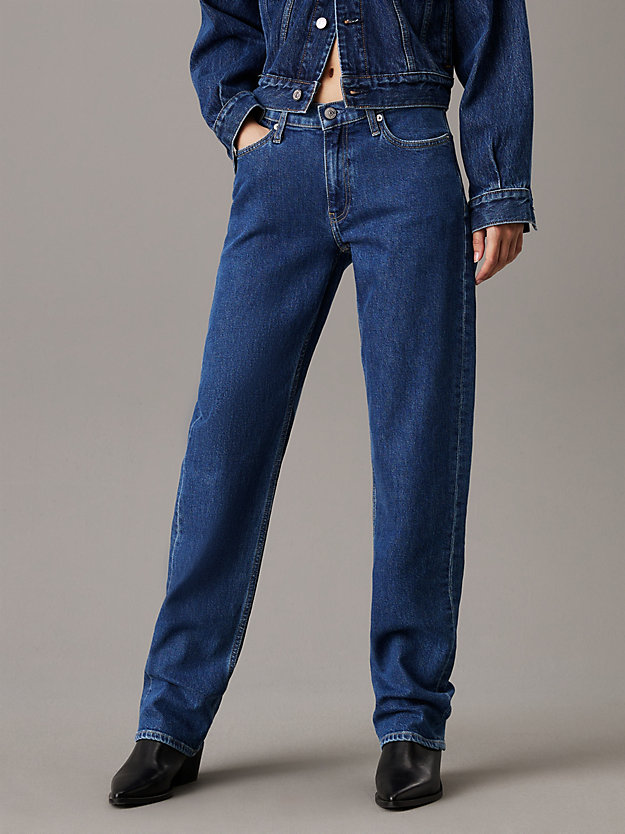 Low Rise Straight Jeans