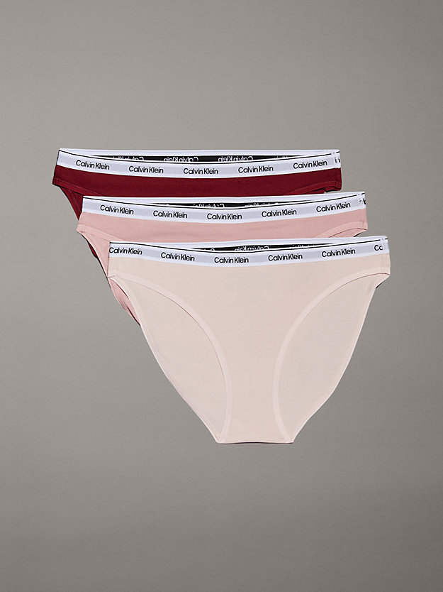 3 Pack Low Rise Bikini Briefs