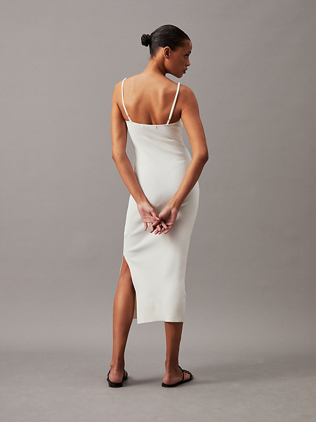 Sculpted Knit Midi Dress