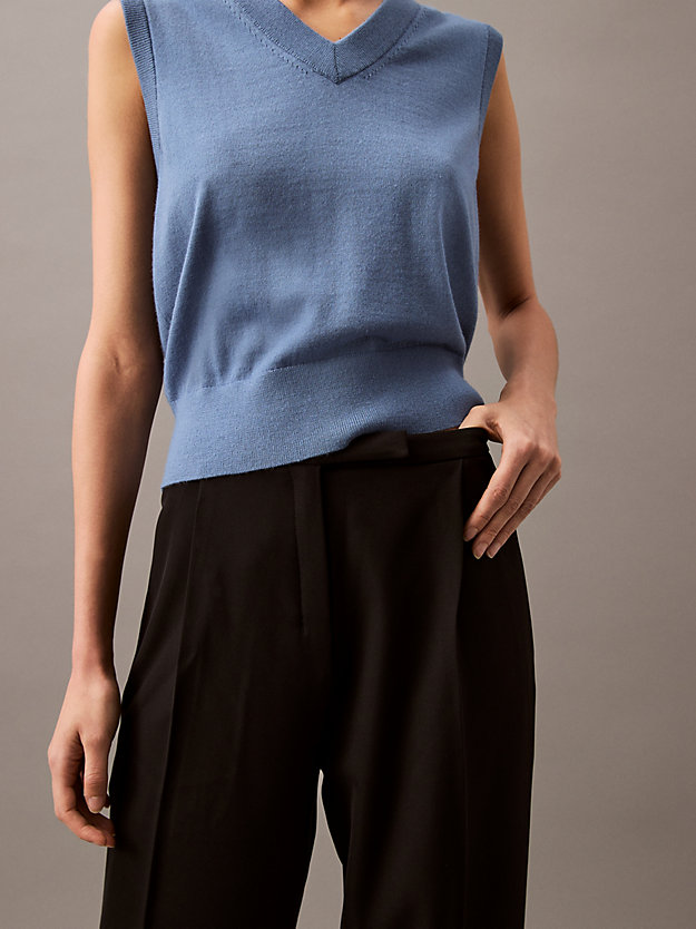 Soft Crepe Pleated Trouser