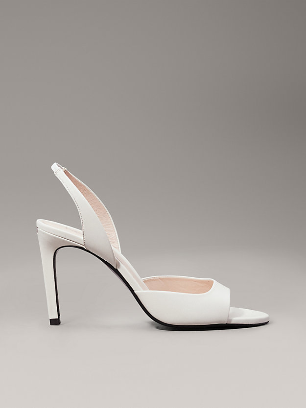 Leather Stiletto Sandals