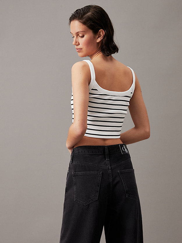 Ribbed Cotton Bralette Top