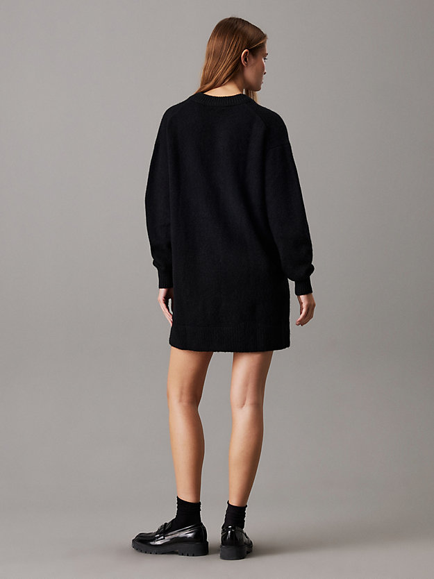 Soft Wool Blend Jumper Dress
