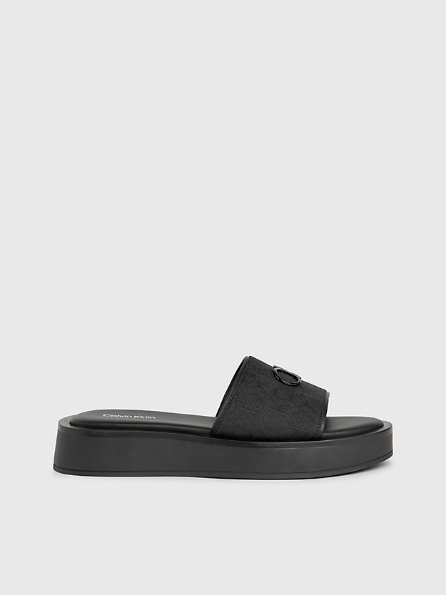 Logo Jacquard Sandals