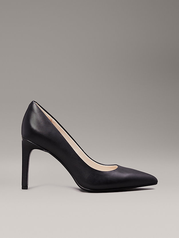 Leather Stiletto Pumps