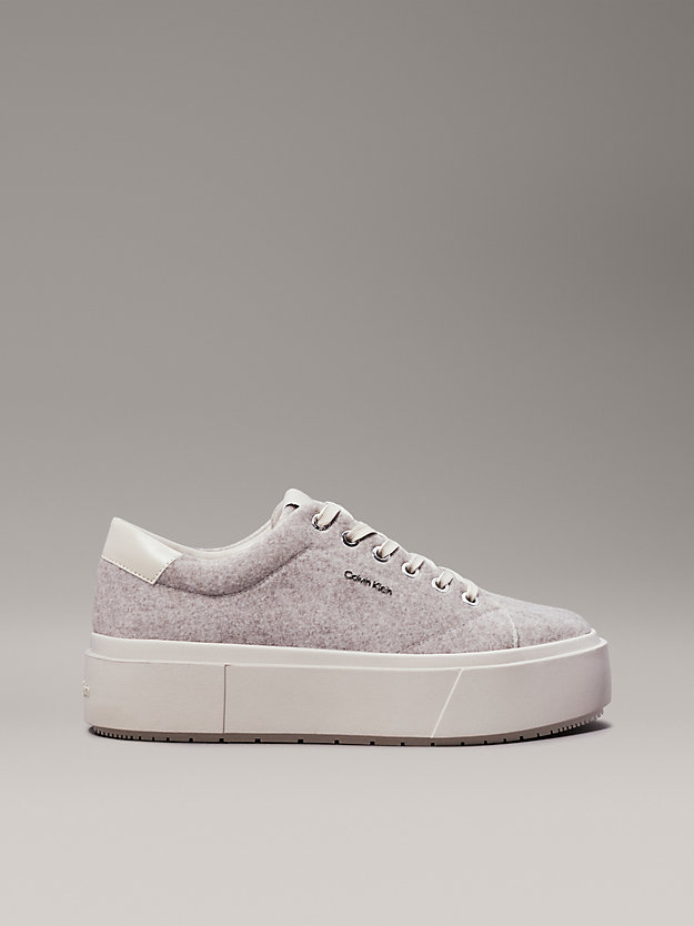 Felt Platform Trainers