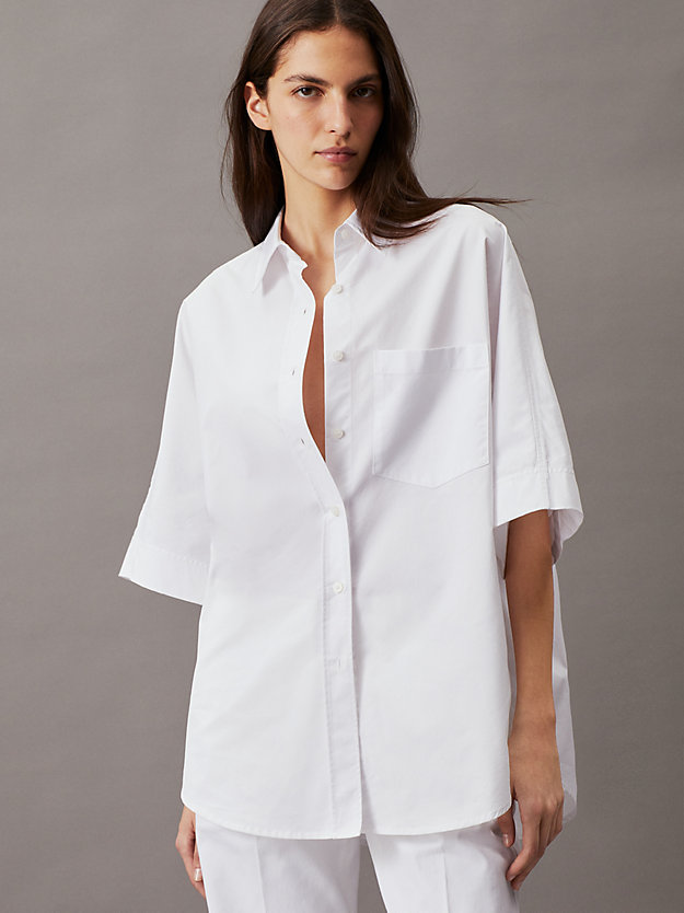 Oversized Poplin Shirt
