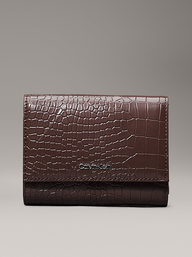 Crocodile Trifold Wallet