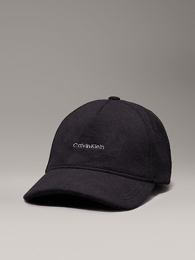 Wool Blend Felt Cap