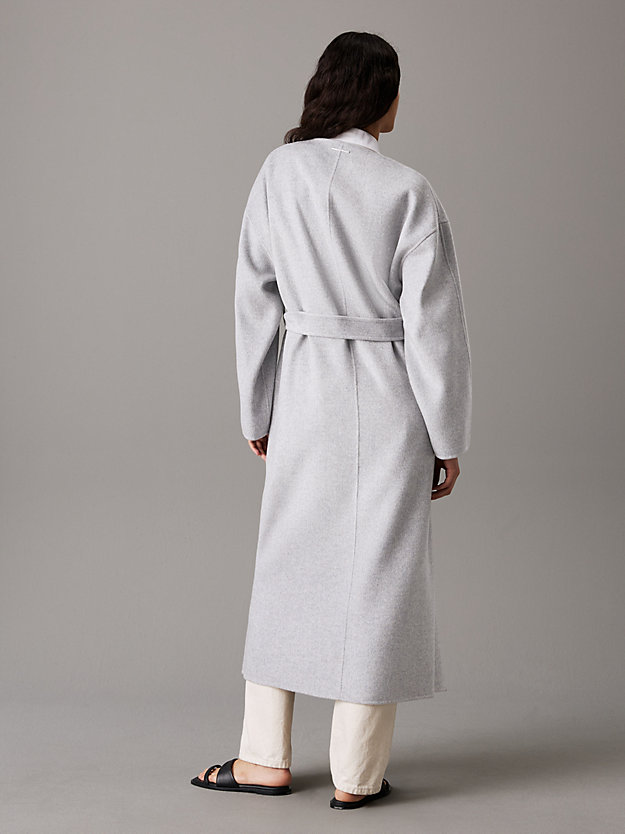 Oversized Double Face Wool Coat