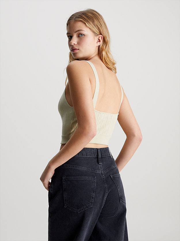 Soft Ribbed Lyocell Bralette Top