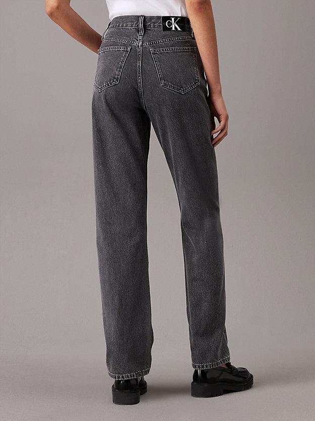 High Rise Straight Jeans