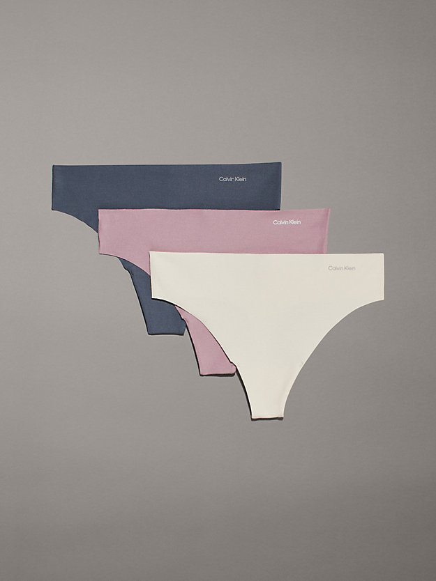 3 Pack Thongs - Invisibles Cotton