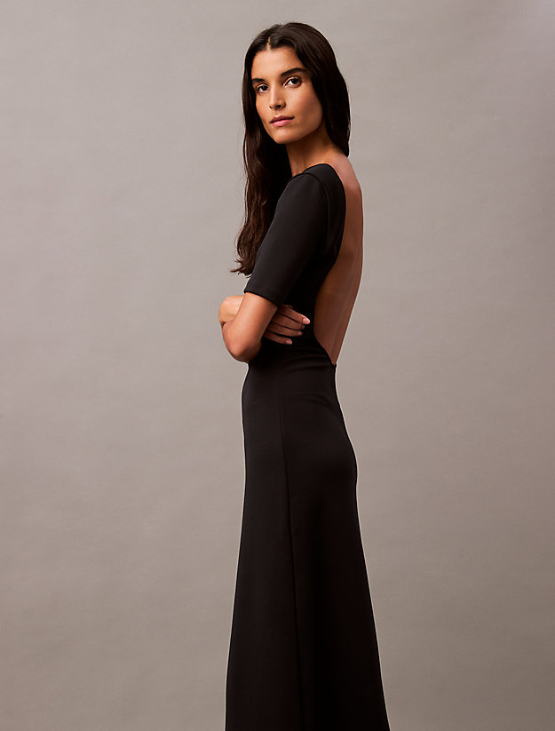 Backless Jersey Dress