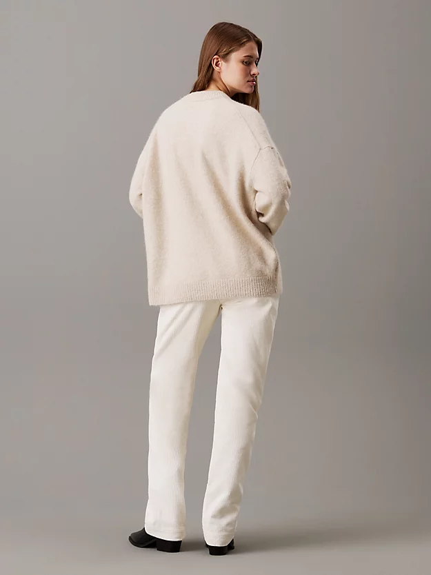 Corduroy Straight Trousers
