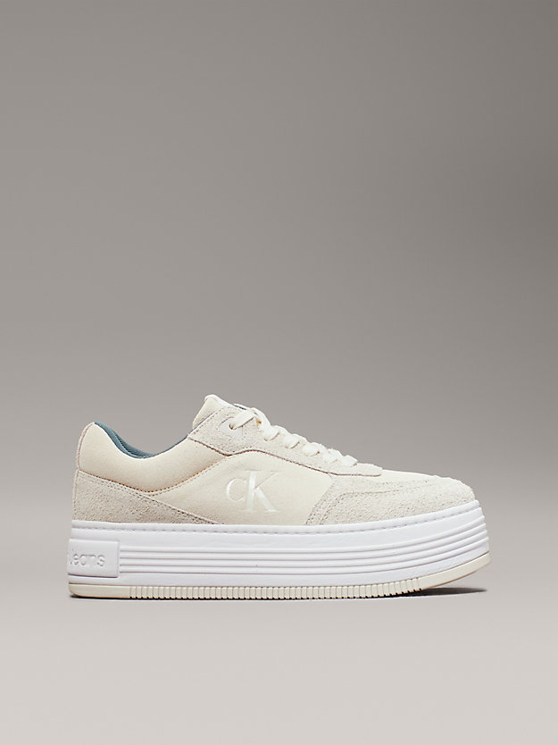 Suede Platform Trainers