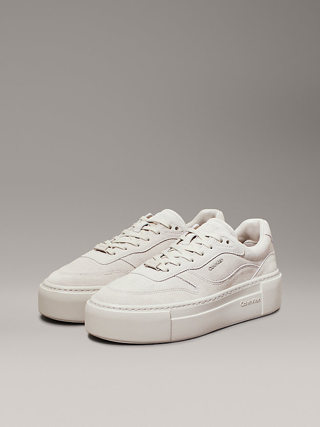 Suede Platform Trainers