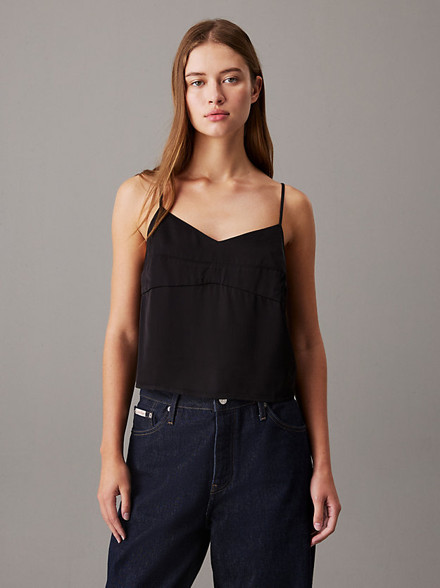 Satin Bustier Cami Top