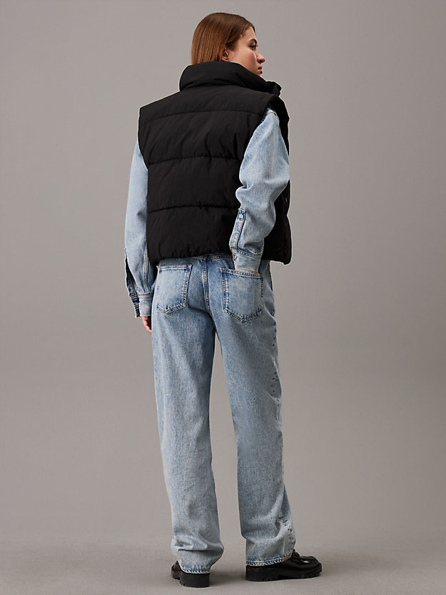 Chenille Logo Puffer Gilet