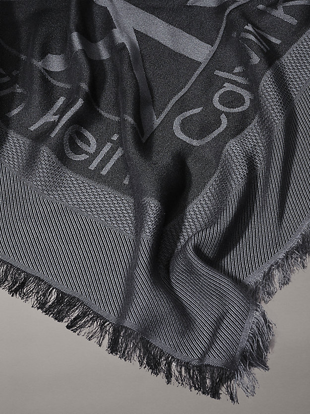 Logo Jacquard Scarf