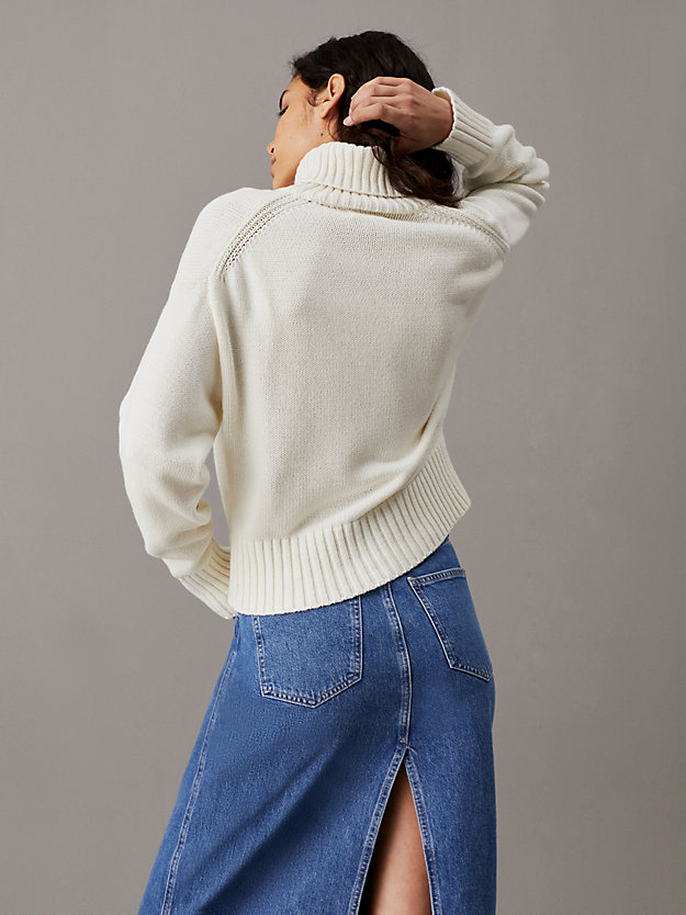 Monogram Roll Neck Jumper